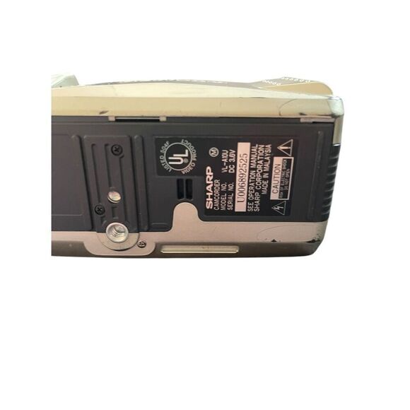 Sharp VCR Player Camera Video VL-A10U 8mm Video8 Camcorder - Picture 4 of 13